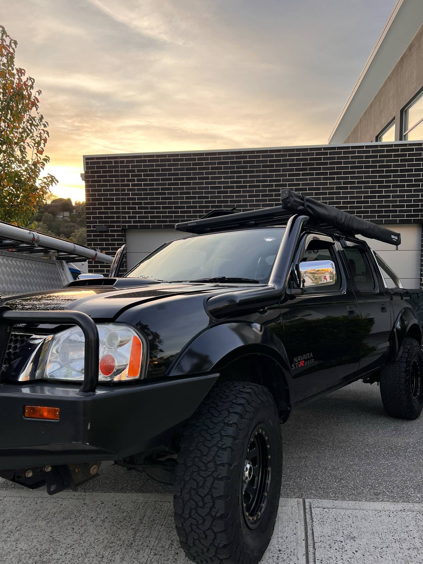 Nissan Navara D22 4" Stainless Snorkel