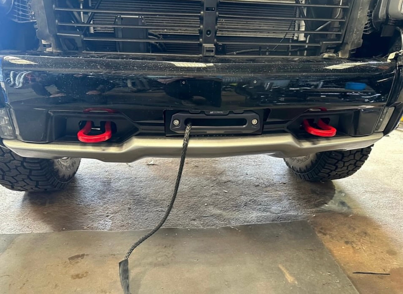 Chevrolet Silverado ZR2/Z71Hidden Winch Cradle