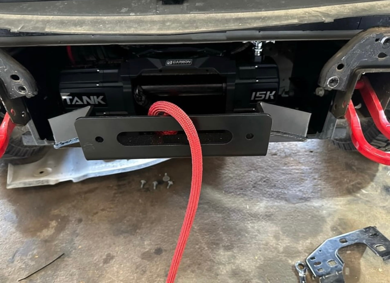 Chevrolet Silverado ZR2/Z71Hidden Winch Cradle