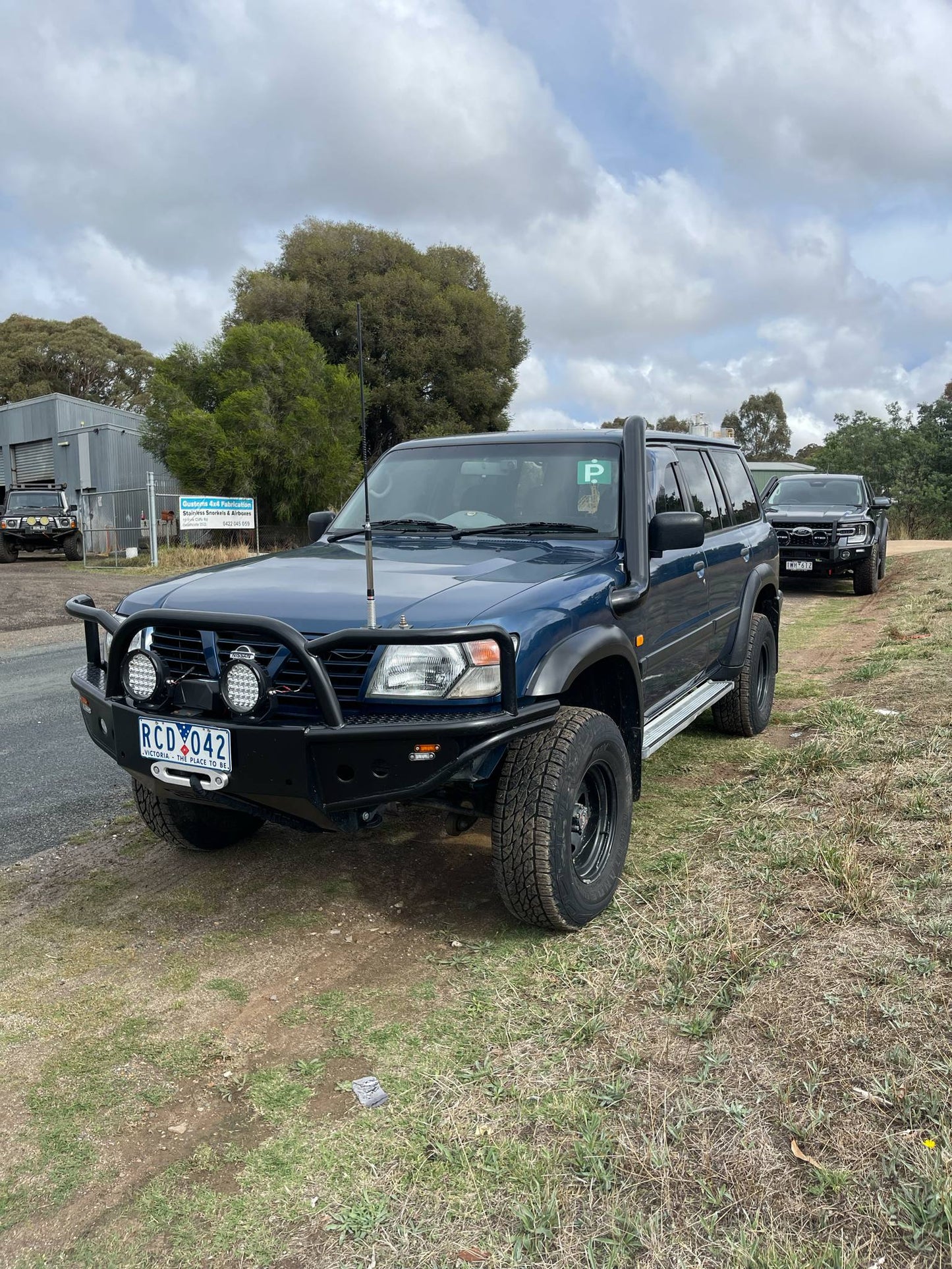 Nissan GU Patrol Series 1-2-3, 4" Stainless Snorkel