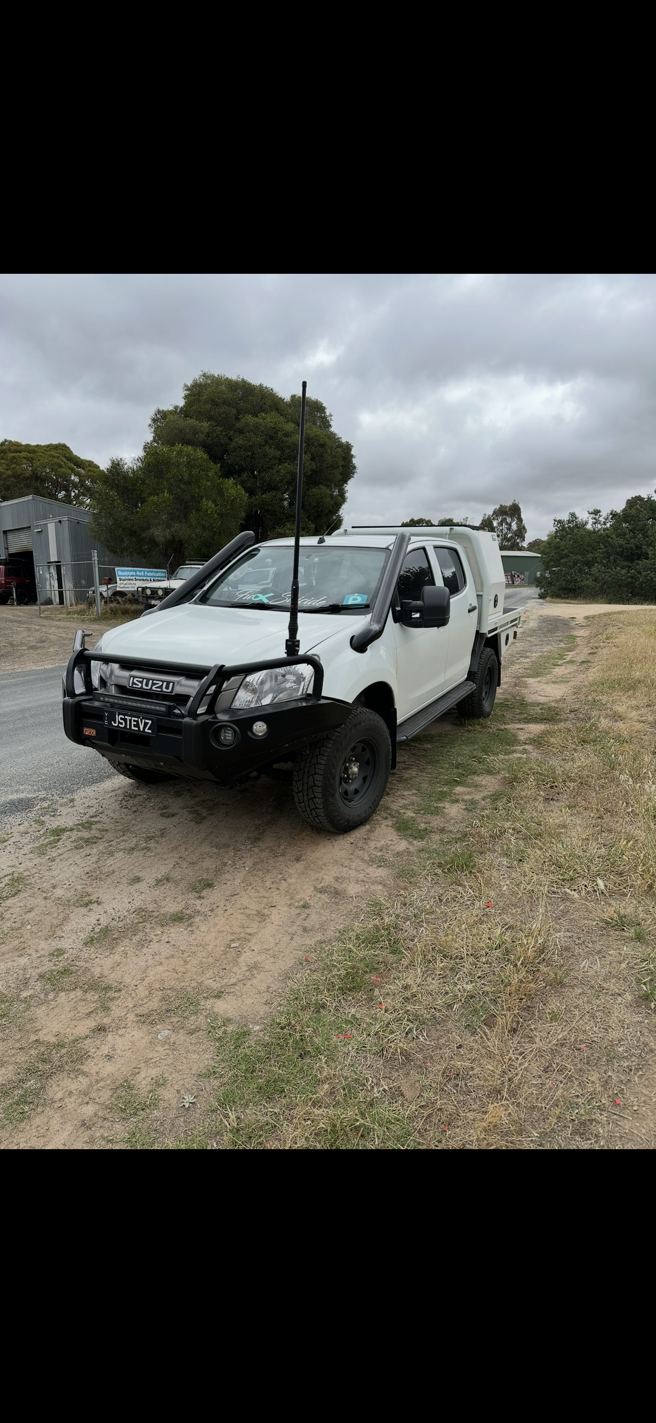 Isuzu dmax 2013-19 stainless steel snorkel