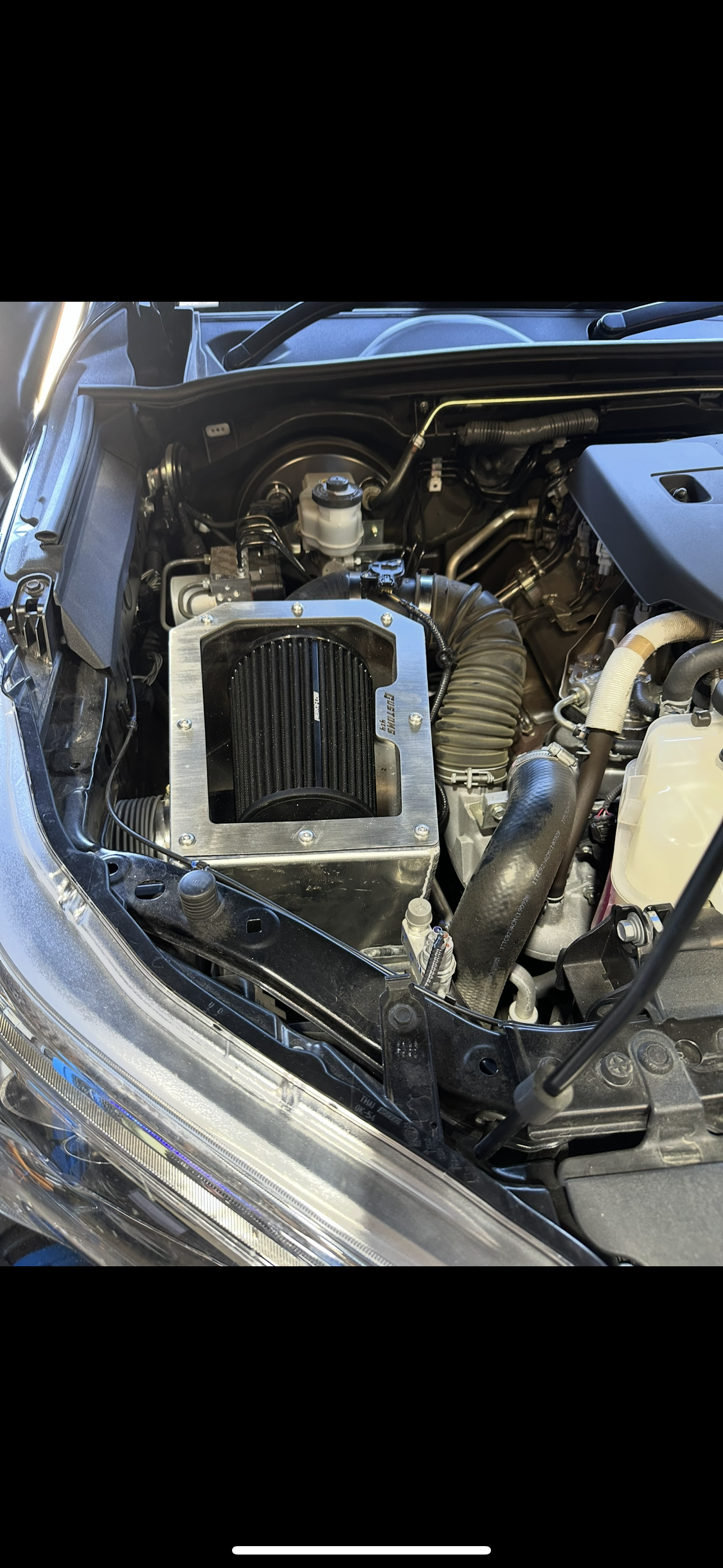 Toyota Hilux N80 custom airbox