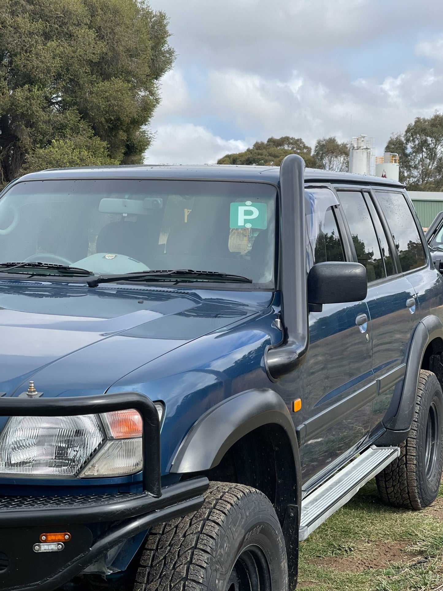 Nissan GU Patrol Series 1-2-3, 4" Stainless Snorkel