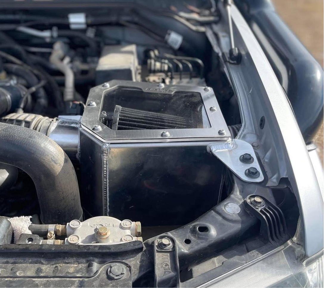 Nissan navara d40 yd25 custom airbox