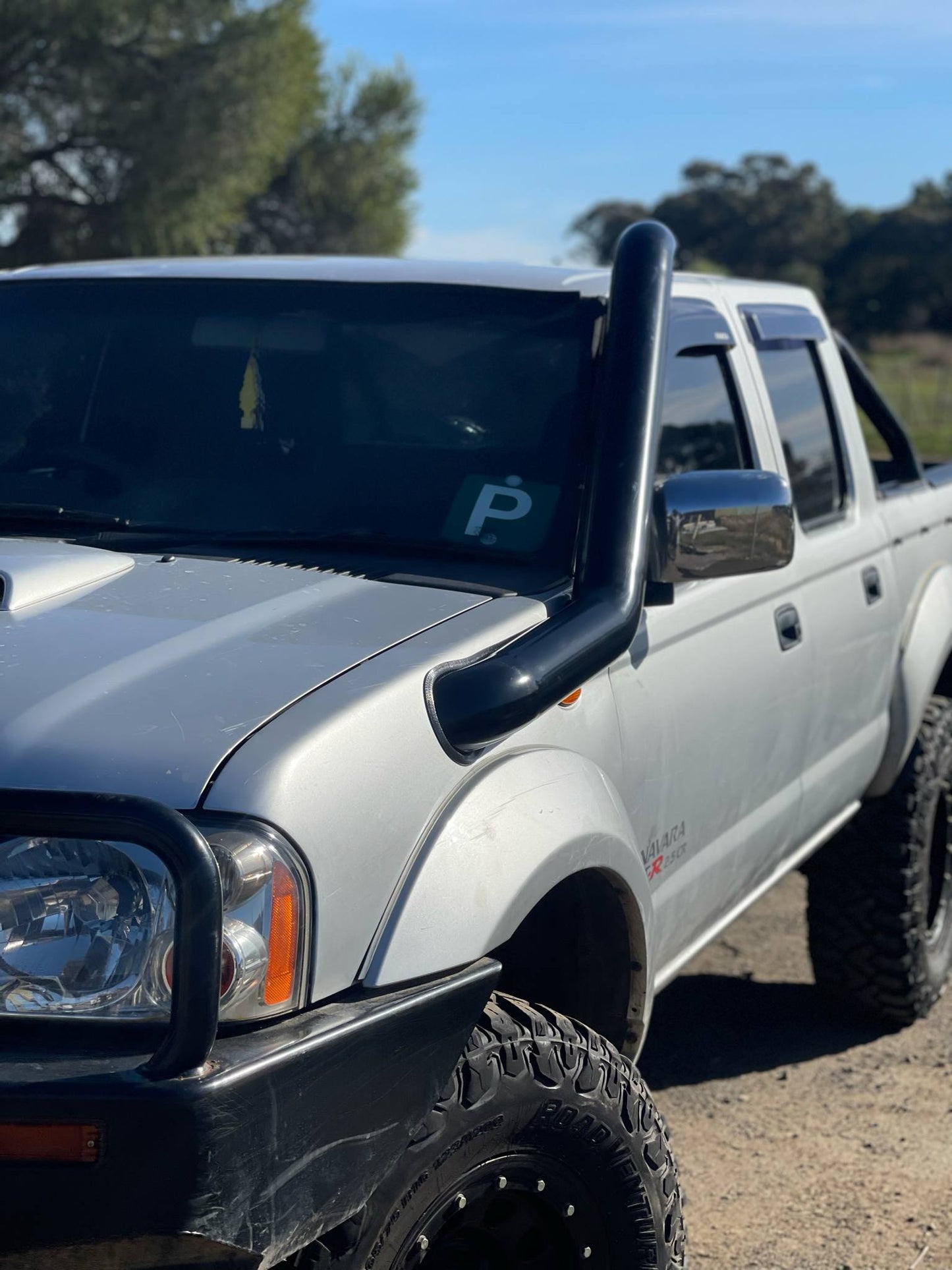 Nissan Navara D22 4" Stainless Snorkel