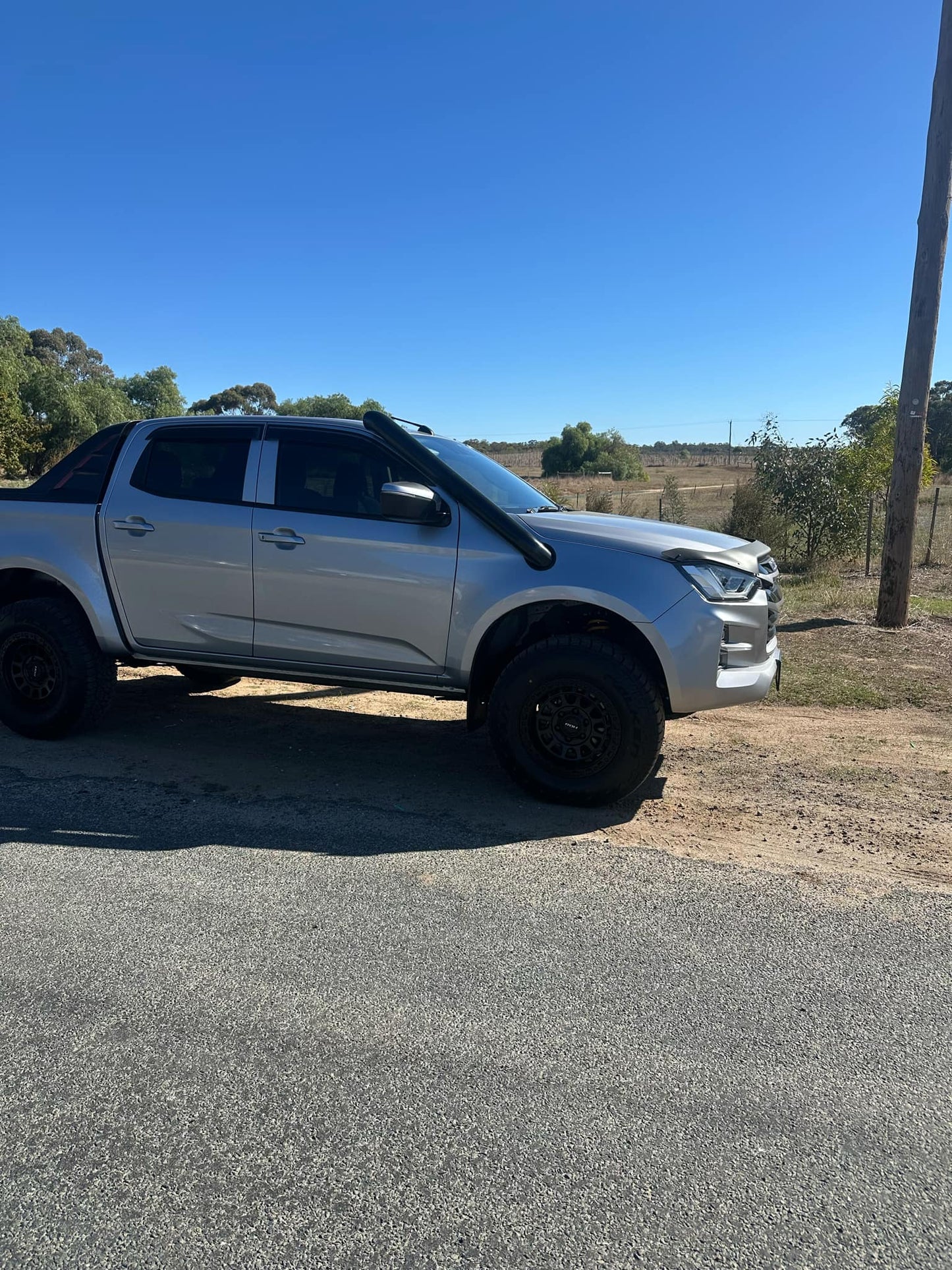 Isuzu D-max 2020- Current 4” Stainless Snorkel