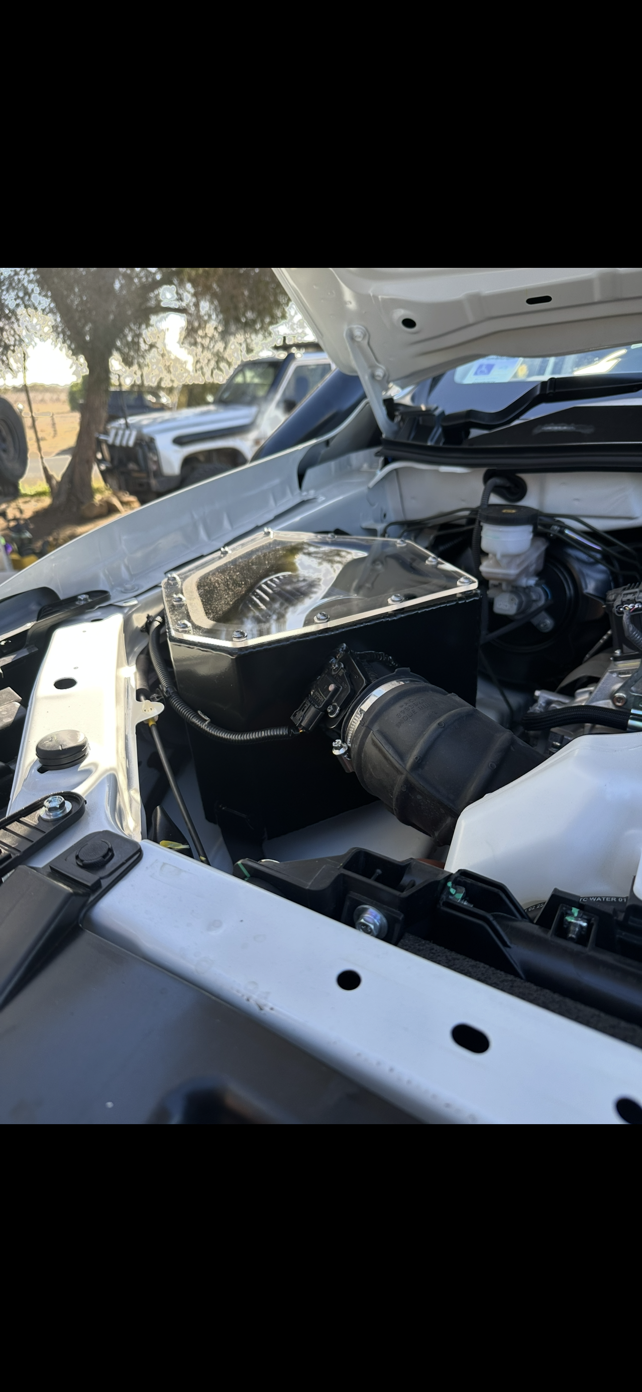 2021 onwards DMAX Custom airbox