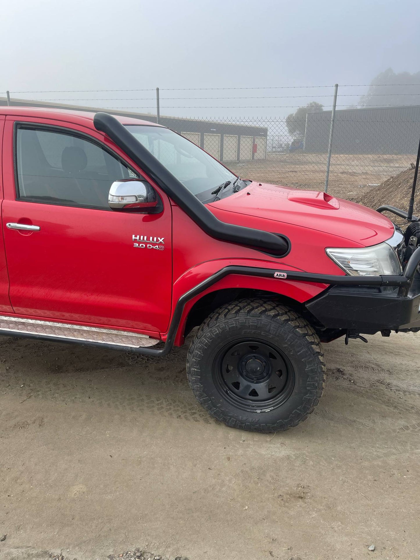 Toyota Hilux N70 4” Stainless Steel Snorkel