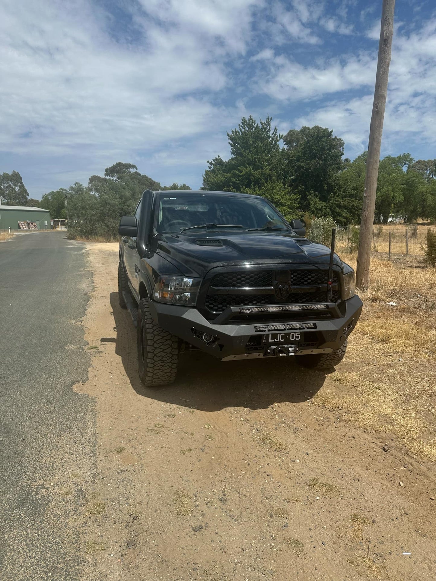 Ram 1500 5" Stainless Snorkel