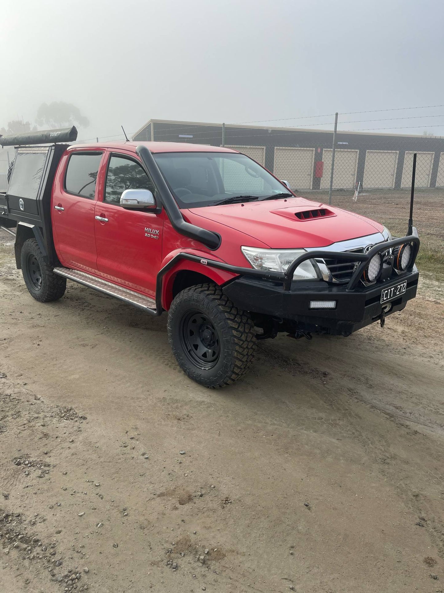 Toyota Hilux N70 4” Stainless Steel Snorkel