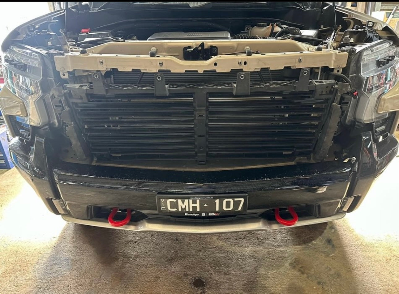 Chevrolet Silverado ZR2/Z71Hidden Winch Cradle