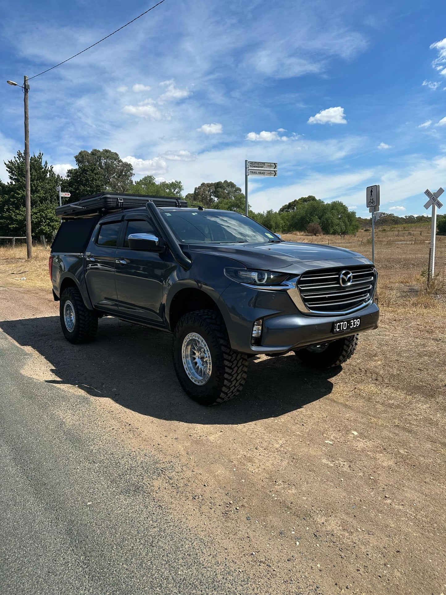Mazda BT50 21+ 4” Stainless Snorkel