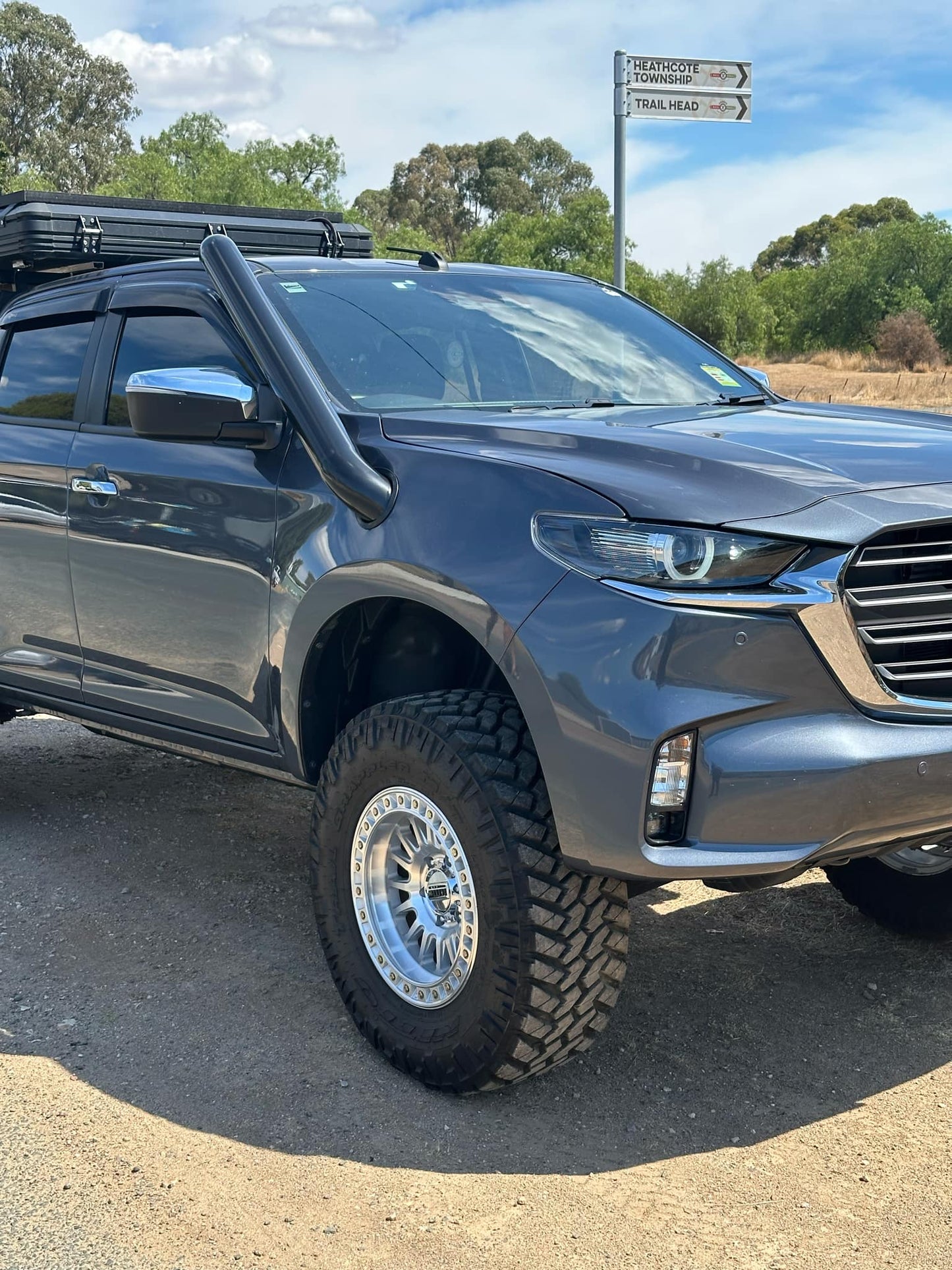 Mazda BT50 21+ 4” Stainless Snorkel