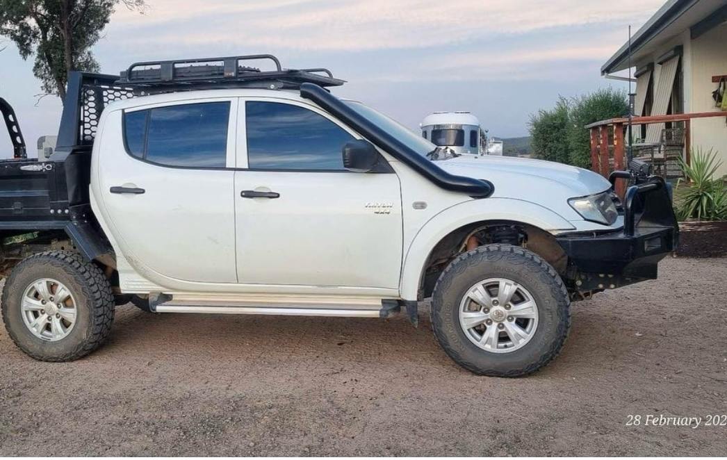 Ml-mn Mitsubishi triton snorkel an airbox combo