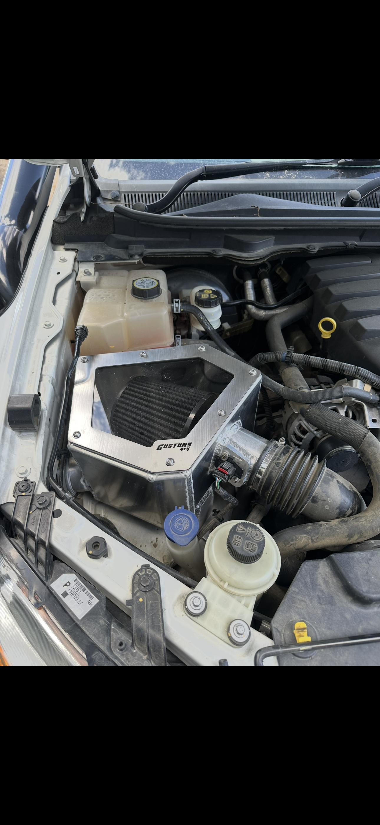 Mazda bt50 custom airbox 2012-2020