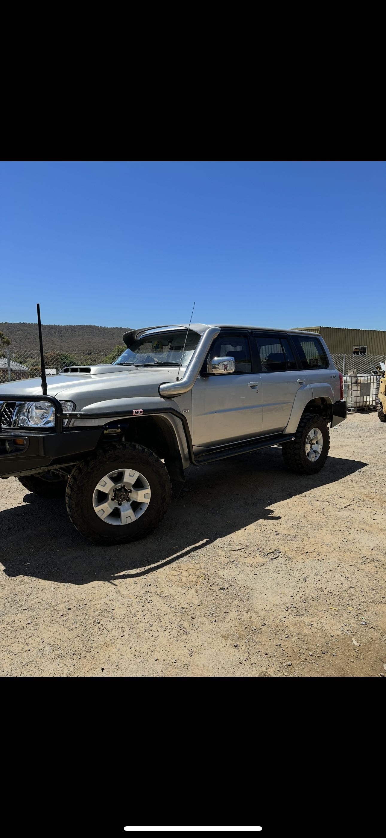 Nissan patrol Gu s4 5” low cut snorkel