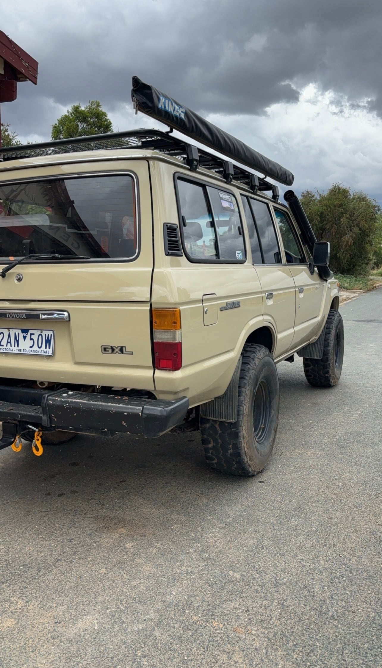 Toyota Land Cruiser 60 Series 4" Stainless Snorkel