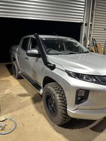 Mitsubishi MR Triton 4” Stainless Steel Snorkel