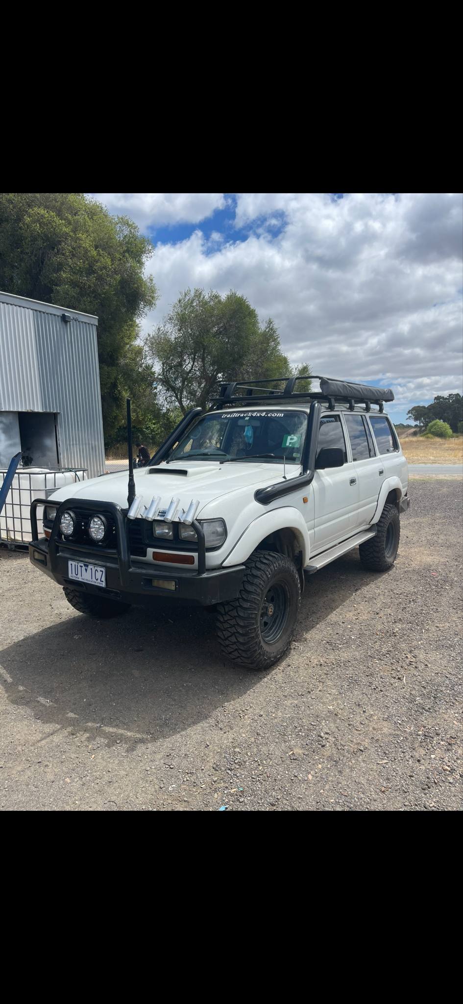 Toyota Land Cruiser Series 80 4" Stainless Snorkel