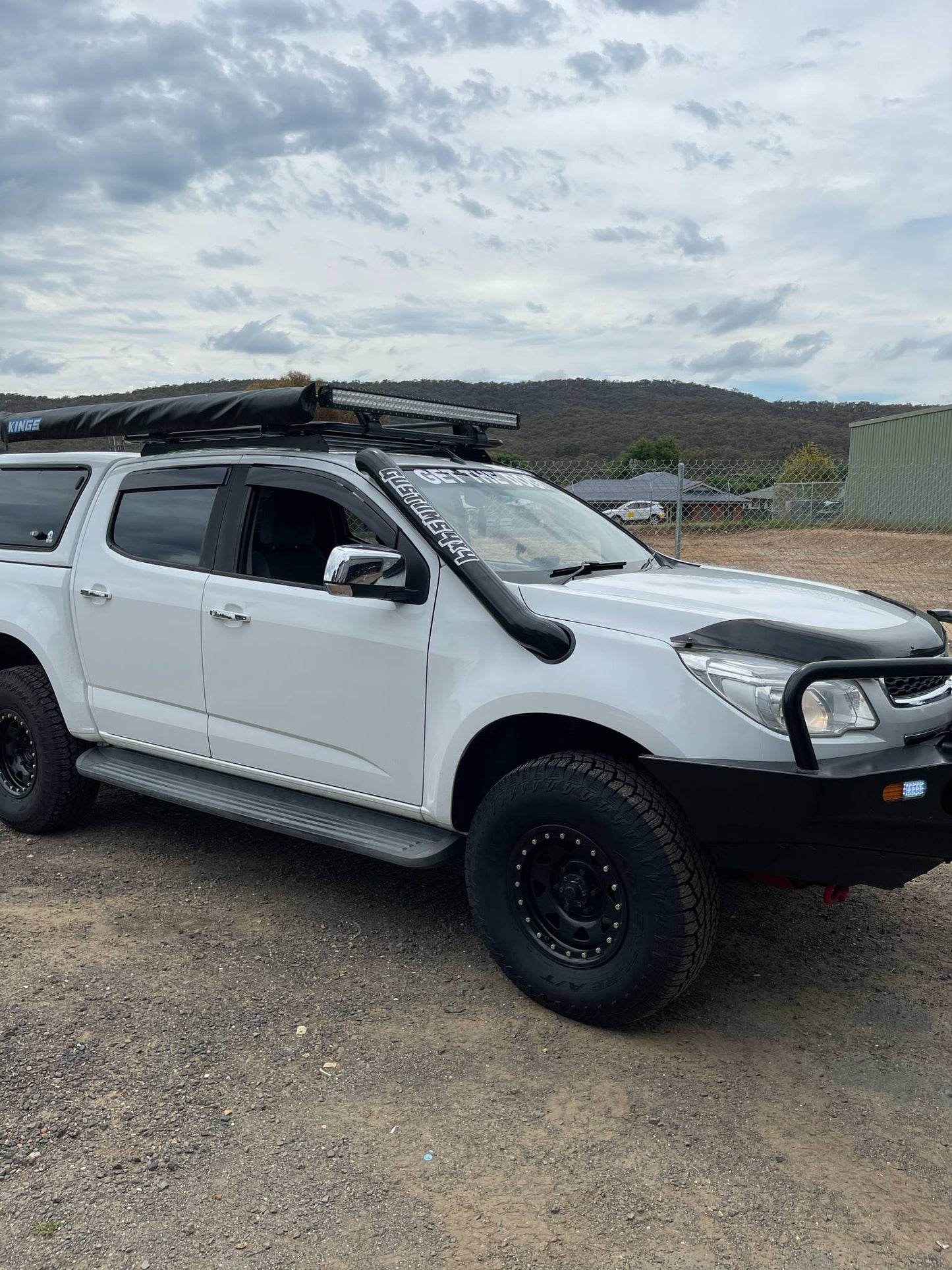 Holden Colorado RG 4" Stainless Snorkel