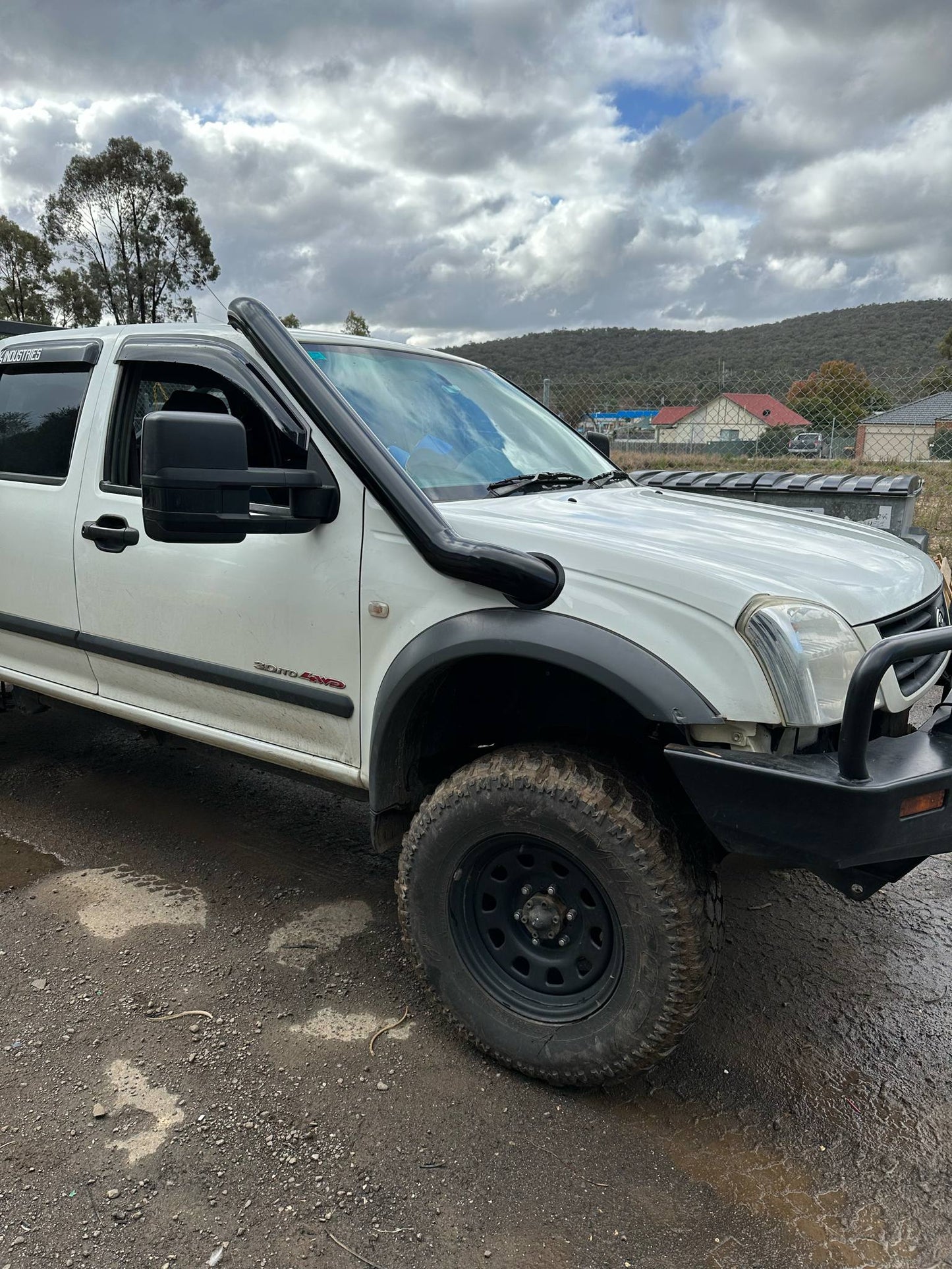 Holden Colorado RC- Dmax- Rodeo 4" Stainless Snorkel