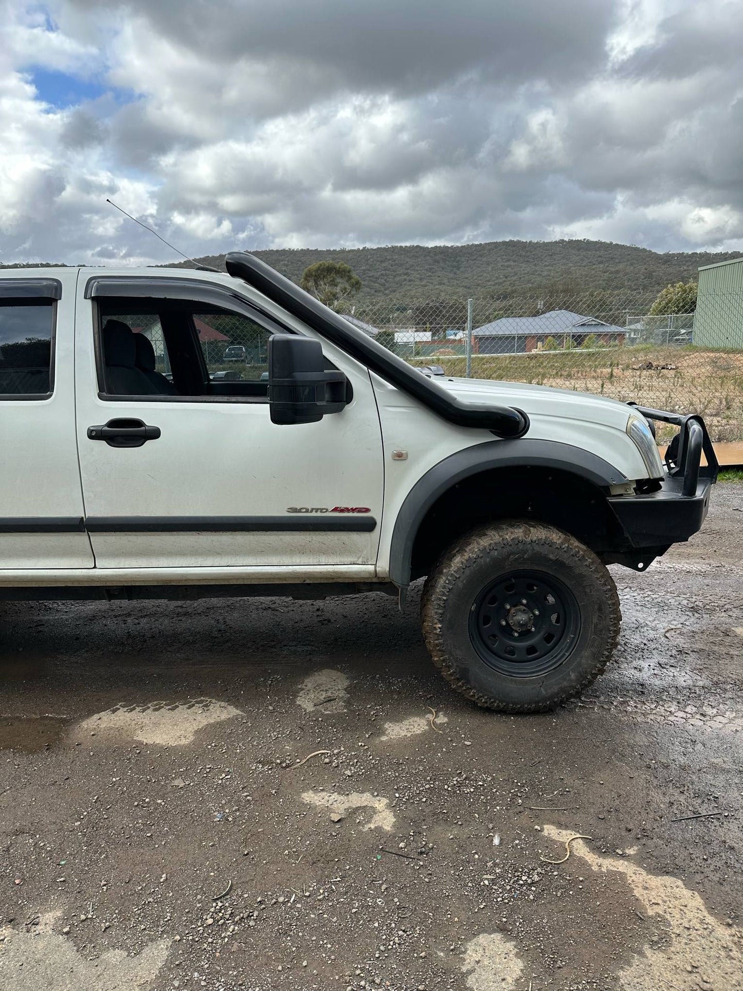 Holden Colorado RC- Dmax- Rodeo 4" Stainless Snorkel