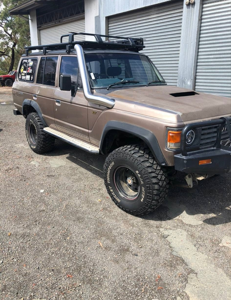 Toyota Land Cruiser 60 Series 4" Stainless Snorkel