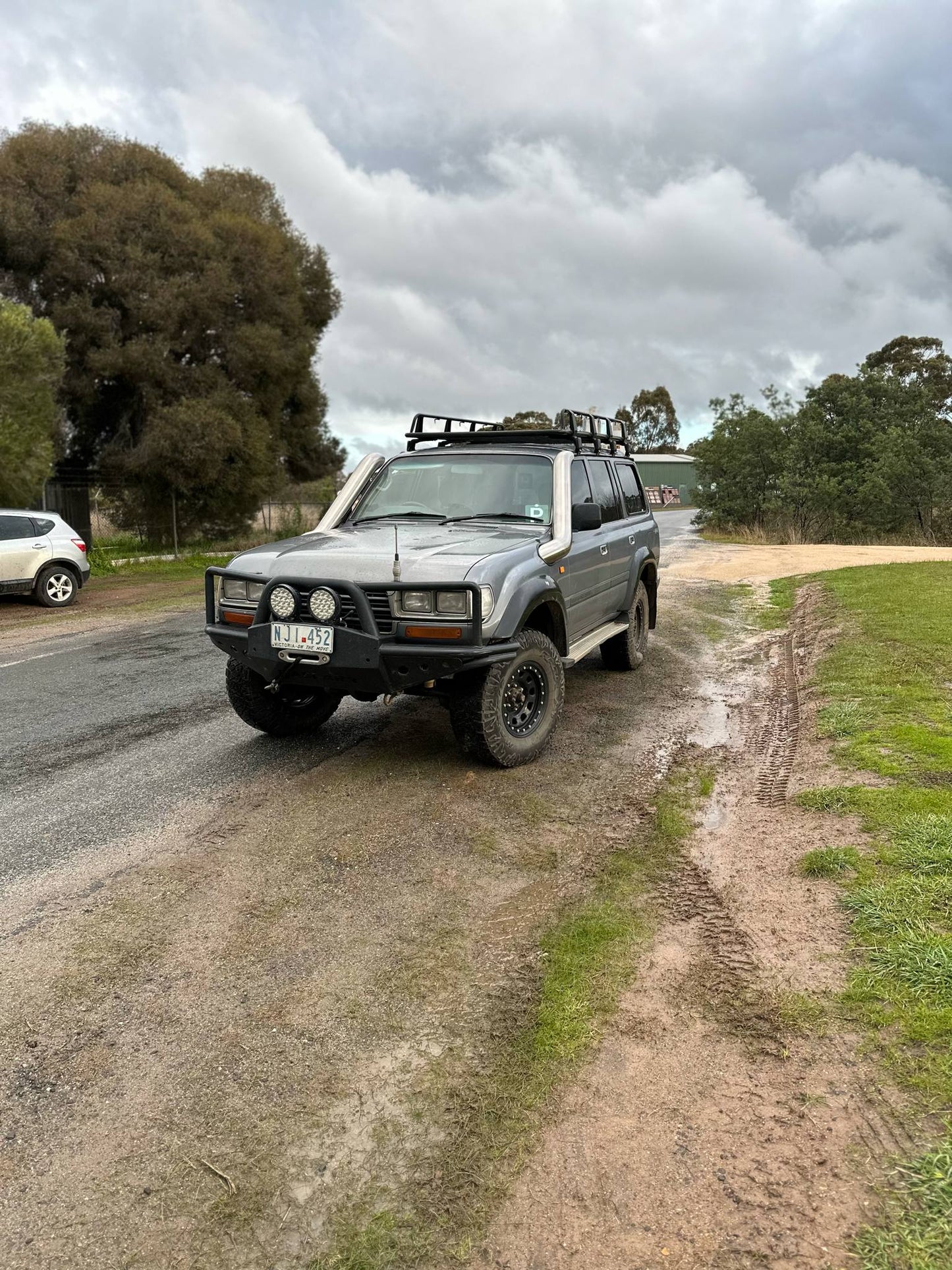 Toyota Land Cruiser Series 80 5" Stainless Snorkel