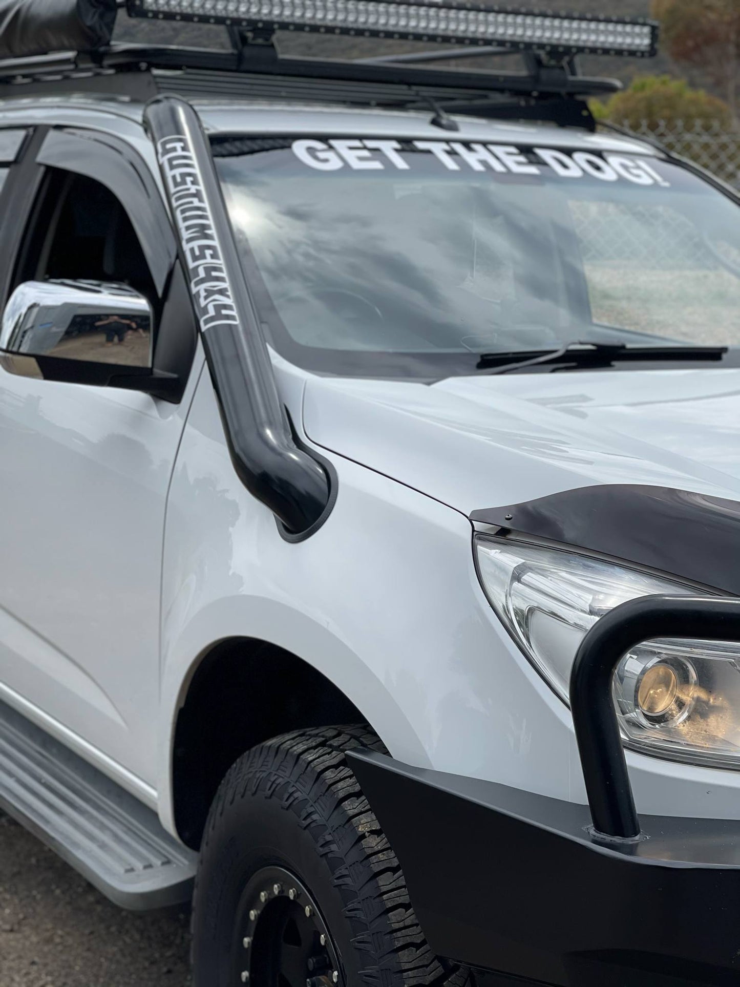 Holden Colorado RG 4" Stainless Snorkel