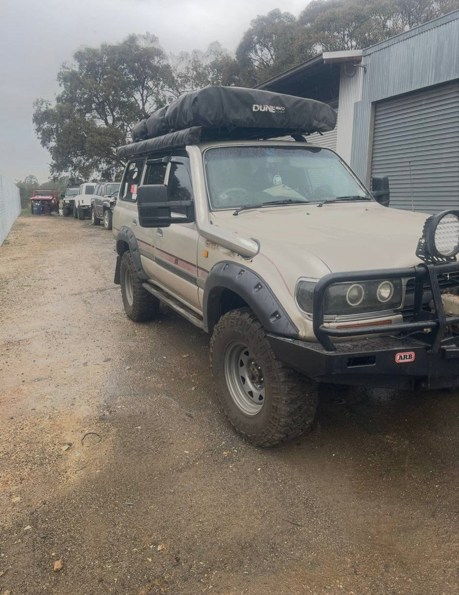 Toyota Land Cruiser Series 80 4" Stainless Snorkel