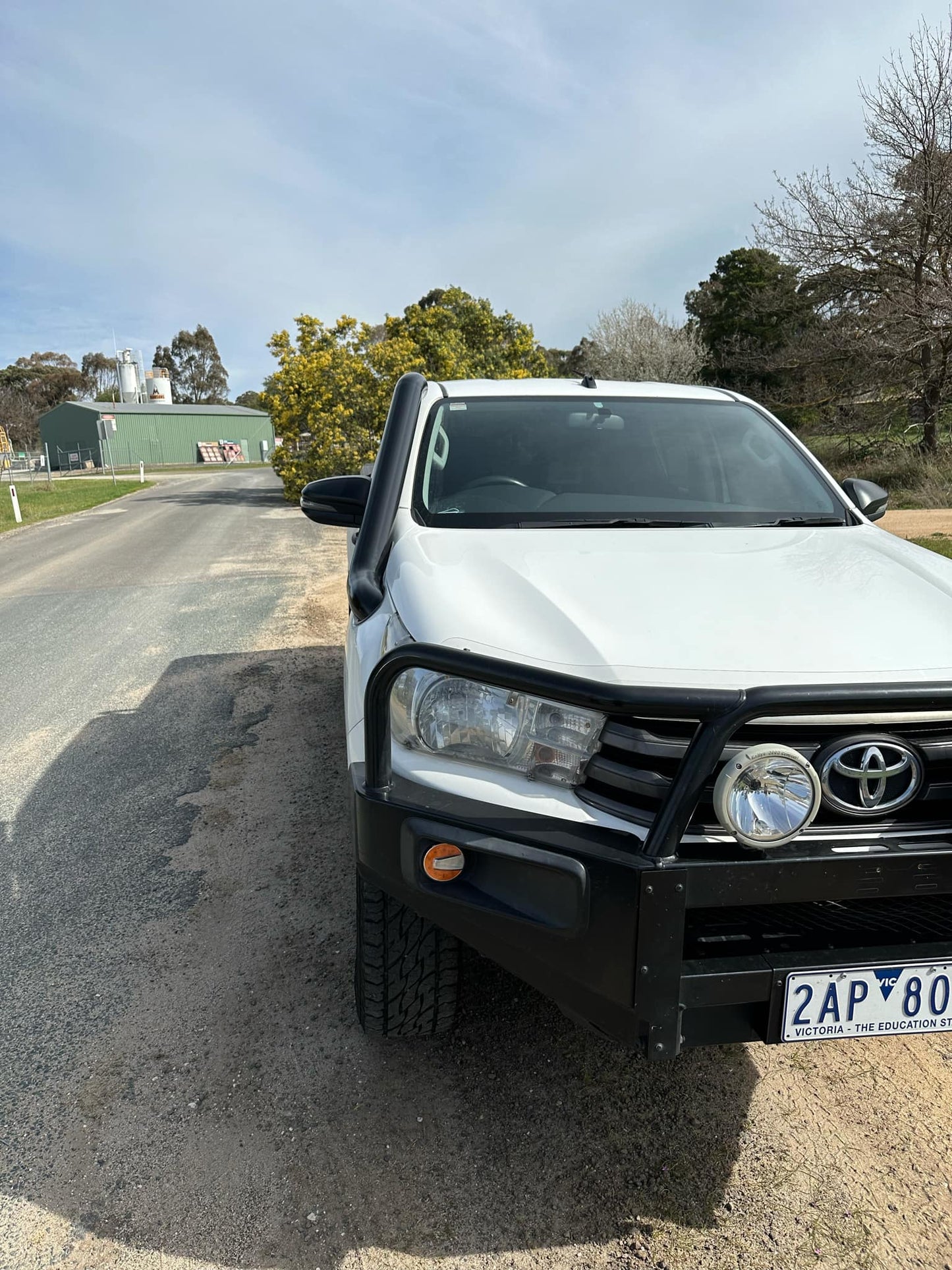 Toyota Hilux N80 4” Stainless Snorkel
