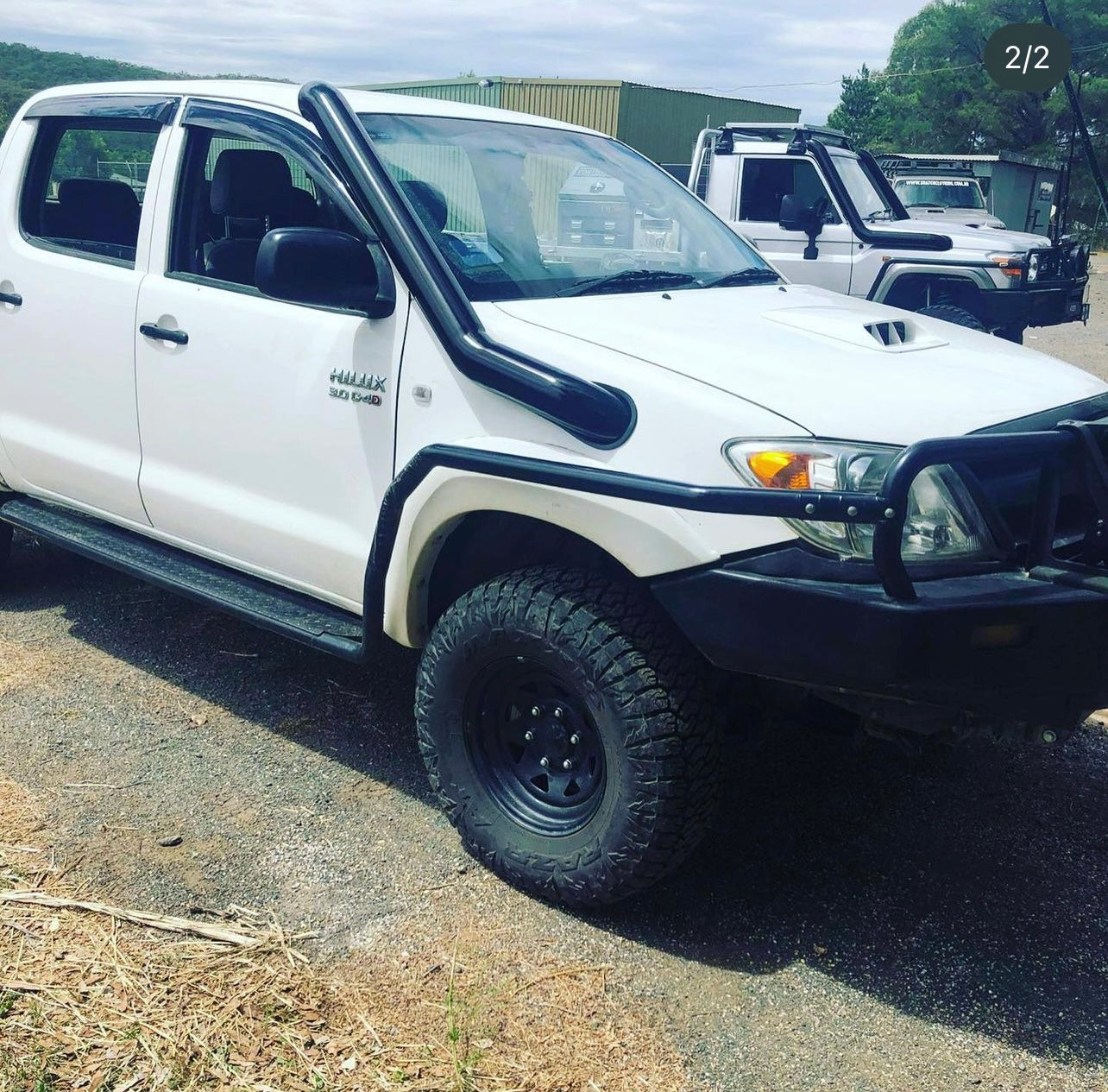 Toyota Hilux N70 4” Stainless Steel Snorkel