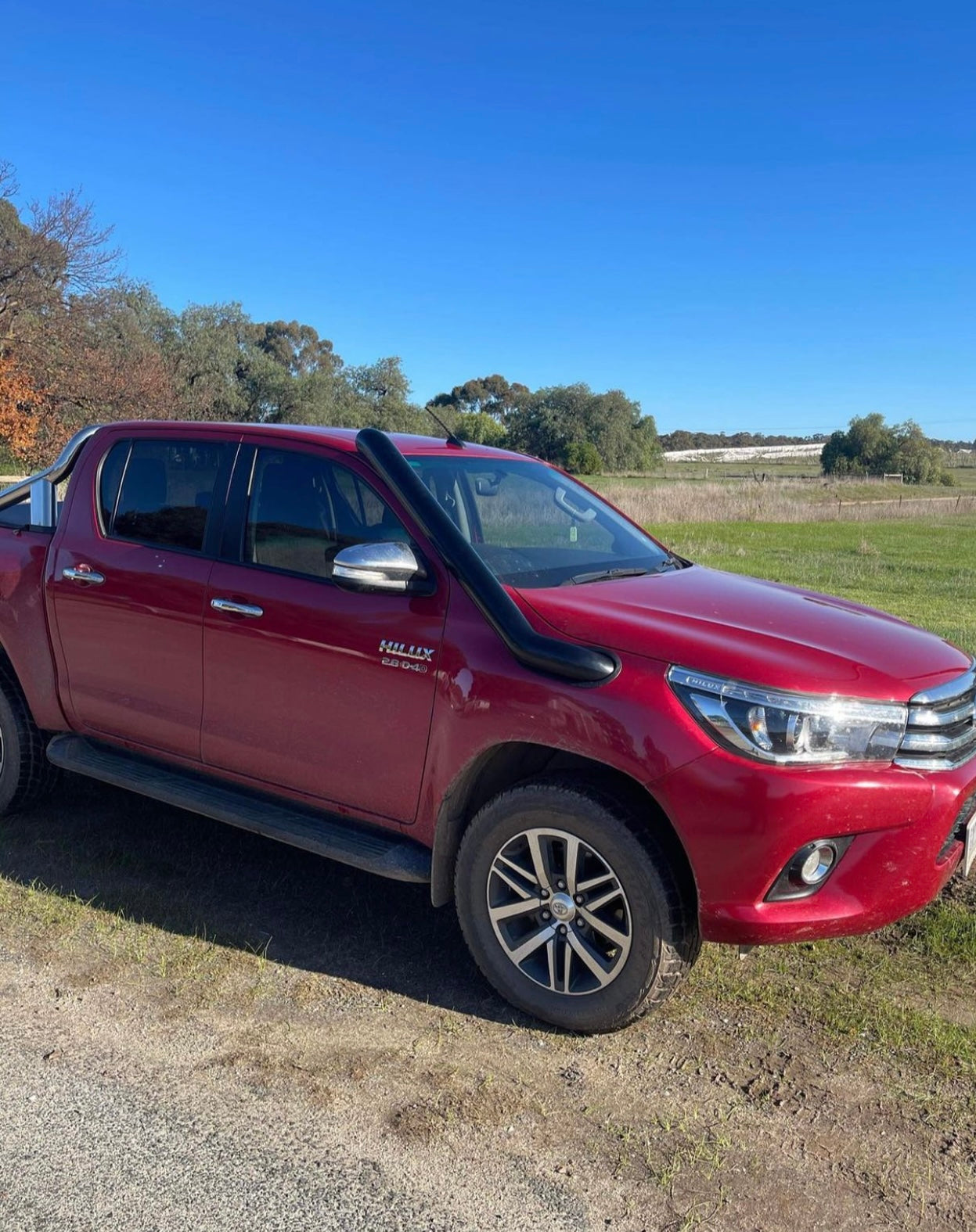 Toyota Hilux N80 4” Stainless Snorkel