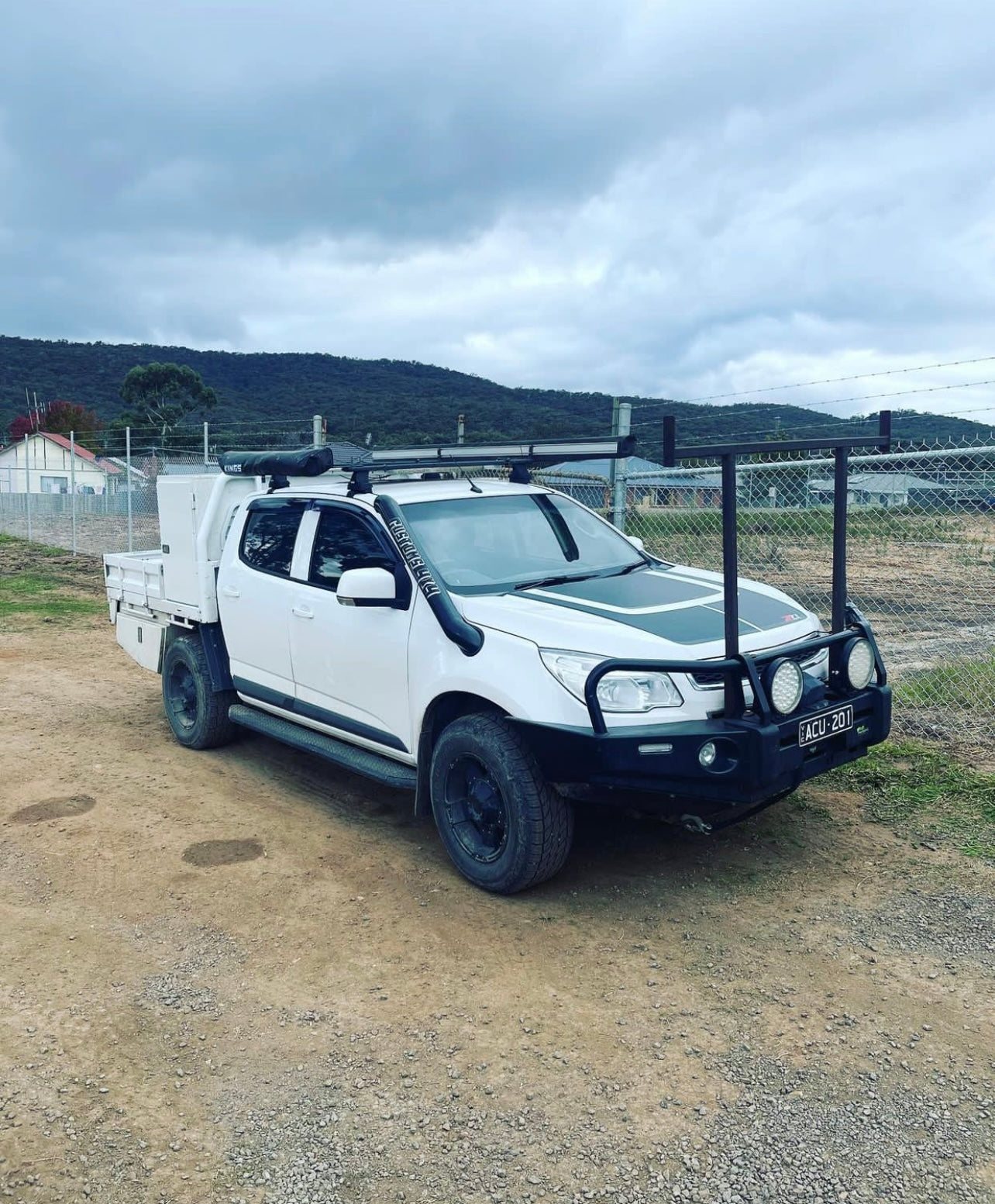 Holden Colorado RG 4” Stainless Snorkel