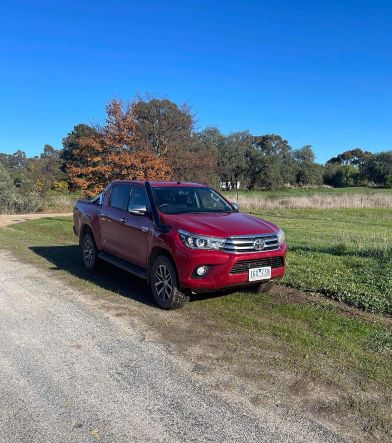 Toyota Hilux N80 4” Stainless Snorkel