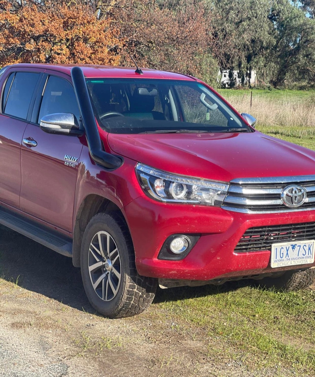 Toyota Hilux N80 4” Stainless Snorkel