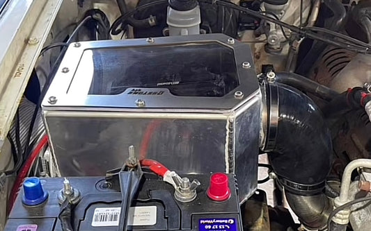 Toyota 80 series custom airbox