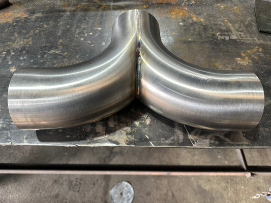 Exhaust Y pipe