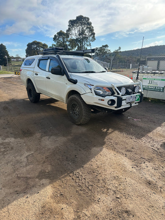 Mitsubishi Triton mq  4inch stainless steel snorkel