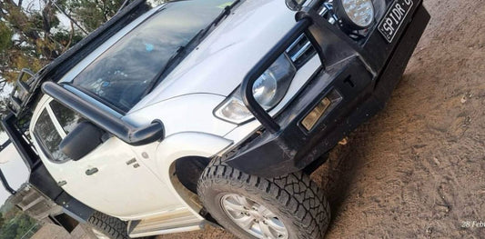 Mitsubishi triton Mn-ml 4” stainless snorkel