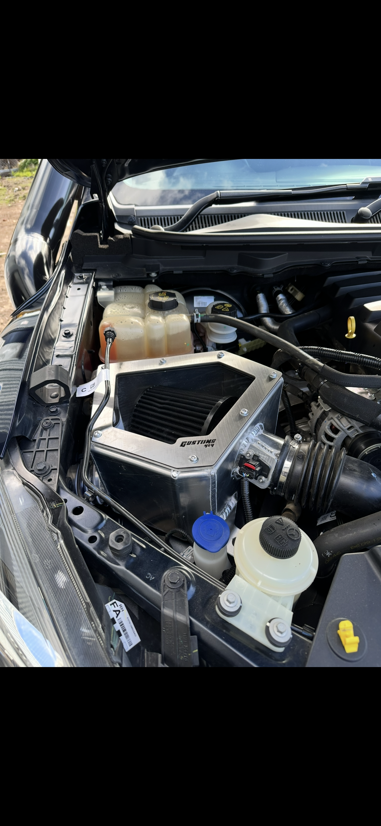 Mazda bt50 custom airbox 2012-2020 – Gustoms 4x4 Fabrication