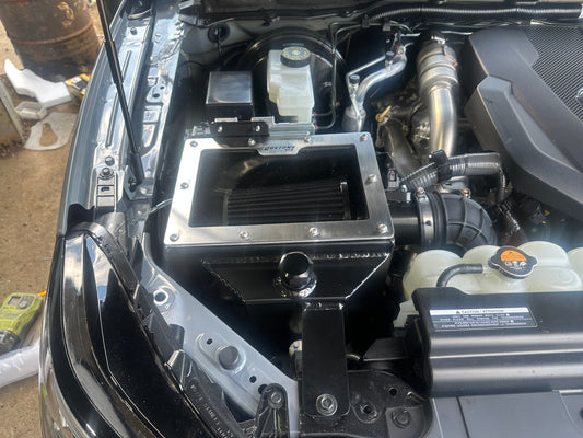 Nissan Navara NP300 Custom Clear Top Aluminium Airbox