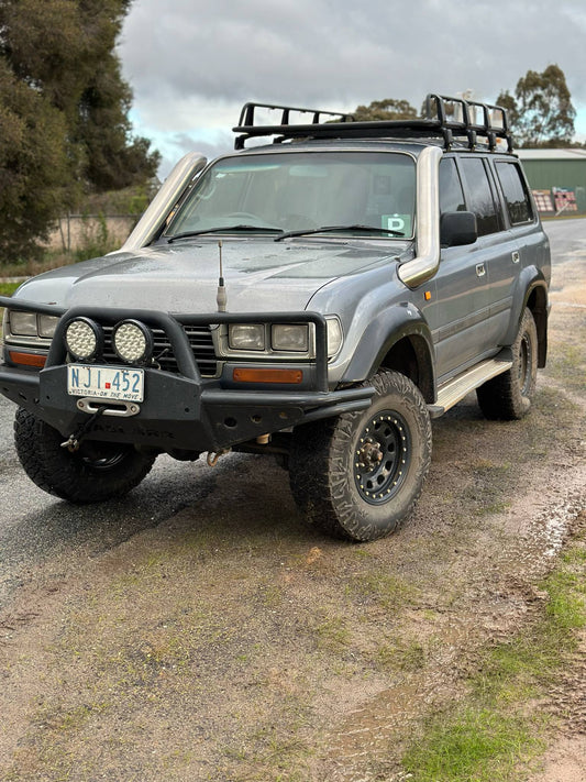 Toyota Land Cruiser Series 80 5" Stainless Snorkel