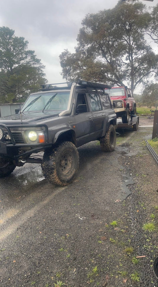 Nissan GQ Bonnet Entry, Snorkel & Airbox Combo