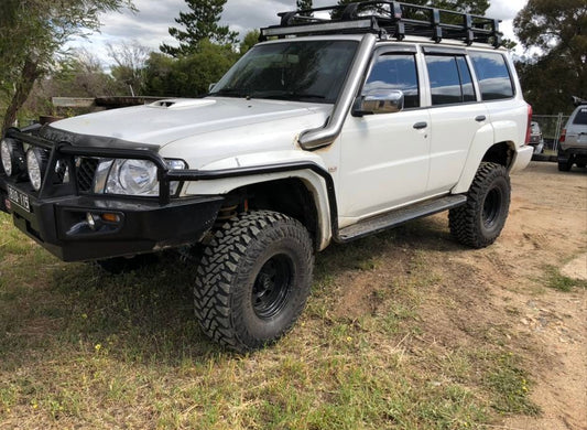 Nissan GU Patrol Series 4,  4" Stainless Snorkel