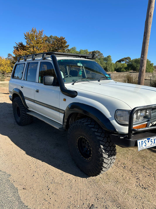 Toyota Land Cruiser Series 80 4" Stainless Snorkel